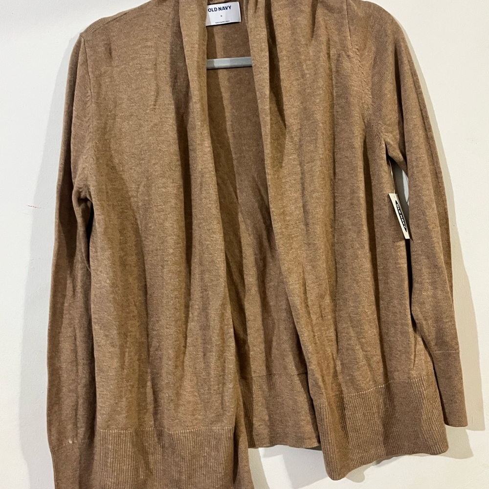 NWT Old Navy Women's Tan Cardigan
